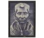 Tableau portait homme africain - Noir et blanc