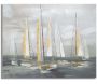 Tableau décoratif Gold boat 100 x 2.8 x 80 cm