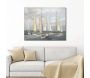 Tableau décoratif Gold boat 100 x 2.8 x 80 cm - MAURO FERRETTI
