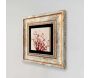 Tableau décoratif en bois et métal 20 x 20 cm - ASI-1261