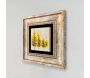 Tableau décoratif en bois et métal 20 x 20 cm - ASI-1263