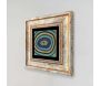 Tableau décoratif en bois et métal 20 x 20 cm - ASI-1257