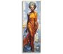 Tableau décoratif en toile Daphne 52 x 4.5 x 152 cm