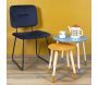 Tables gigognes bicolores Scandi (Lot de 2) - THE HOME DECO FACTORY