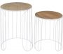 Tables gigognes filaires Ana (Lot de 2)