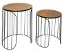 Tables gigognes filaires Ana (lot de 2)