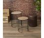 Tables gigognes filaires Ana (lot de 2) - THE HOME DECO FACTORY