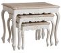 Tables gigognes en manguier blanc (Lot de 3) - AUBRY GASPARD