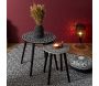 Tables gigognes en pin Mirage (Lot de 2) - THE HOME DECO FACTORY