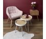 Tables gigognes plateau en rotin Reed (Lot de 2) - 7