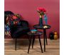 Tables gigognes plateaux imprimés Olga (Lot de 2) - 10