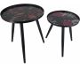 Tables gigognes plateaux imprimés Olga (Lot de 2) - 44,90