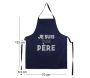 Tablier adulte en tissu Papa - THE HOME DECO FACTORY