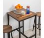 Taboret de bar en aggloméré et métal Mola - 51,90