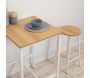 Taboret de bar en aggloméré et métal Mola - 51,90