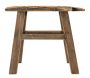 Tabouret Poisson en paulownia recyclé - AUB-6701