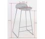 Tabouret de bar en acier et plastique Wave - VEN-0385