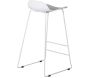 Tabouret de bar en acier et plastique Wave (Lot de 2) - 7