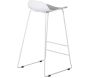 Tabouret de bar en acier et plastique Wave (Lot de 2) - 6