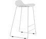 Tabouret de bar en acier et plastique Wave (Lot de 2) - 5
