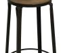 Tabouret de bar assise en bois  Industriel - ANT-0903