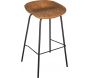 Tabouret de bar assise capitonnée Houston