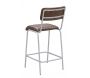 Tabouret de bar en cuir et métal - 265