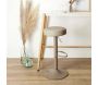 Tabouret de bar hauteur réglable Mumford (Lot de 2) - THE HOME DECO FACTORY