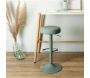 Tabouret de bar hauteur réglable Mumford (Lot de 2) - THE HOME DECO FACTORY