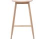 Tabouret de bar en hévéa Orust - 199