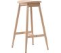 Tabouret de bar en hévéa Orust - 5