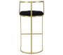 Tabouret de bar en métal assise capitonnée Istanbul 45 x 90 cm - 6