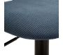 Tabouret de bar en métal avec dossier hauteur réglable - 8