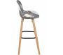 Tabouret de bar scandinave Patchwork - 5