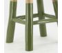 Tabouret rond en teck massif - Arden - 99,90