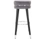 Tabouret de bar en tissu Paris 35 x 74 cm - 89,90