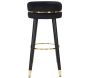 Tabouret de bar en tissu Paris - 5