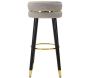 Tabouret de bar en tissu Paris - 94,90