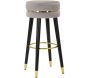 Tabouret de bar en tissu Paris
