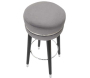 Tabouret de bar en tissu et métal Paris 35 x 74 cm - 5