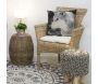 Tabouret bas en coton - AUBRY GASPARD