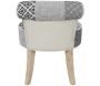 Tabouret bas patchwork Eleonor - 6