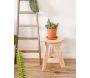 Tabouret bas en pin massif One - 9