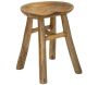 Tabouret bas en teck Sel 35 x 30 x 42 cm