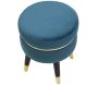 Tabouret bas en tissu Paris 35 x 40.5 cm - 5