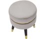 Tabouret bas en tissu Paris 35 x 40.5 cm - 5
