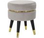 Tabouret bas en tissu Paris 35 x 40.5 cm