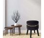 Tabouret bas en tissu Paris 35 x 40.5 cm - MAURO FERRETTI