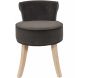 Tabouret bas en velours Eleonor - 69,90