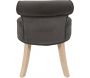 Tabouret bas en velours Eleonor - 6